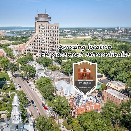 L'Adresse Sur Grande-Allee Lofts Québec Buitenkant foto